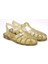 S10262 BIARRITZ GLITTER Altın Kadın Sandalet 2