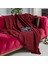 Kaymaz Koltuk Örtüsü Çift Taraflı Mikrofiber Şönil 175x215 cm Bordo – Kedi Köpek ve Çocuk Dostu 1