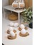 Ahşap Yumurtalık Sofra Sunumu Civciv (4'lü Set) 2