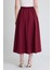 Bordo Cep Detay Mevlana Midi Etek 3950 5