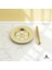 Isaoğlu Yapı Gold Lavabo Sifonu Bronz Süzgeç Bakır Vida Dahil Lavabo Gideri 2