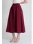 Bordo Cep Detay Mevlana Midi Etek 3950 2