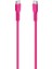 Usb-C - Usb-C 120CM 60W Pd/qc Hızlı Şarj/data Kablosu Neon Pembe 2DK59NP 1