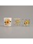 Sun Flower Stackable Kupa ve Mum Seti - Renkli - 180 ml 1