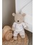 Pijamalı Ayıcık Uyku Arkadaşı - Pureline Series - Dainty Bows 5