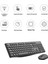 CS10 Kablosuz Wireless Sessiz Klavye Mouse Set Ingilizce Q 2