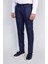 Keten Jogger+Ipli Lastlikli Pant. Kotmavi 4