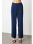 Tek Pile Bol Paça Pantolon Lacivert 04266 1