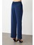 Tek Pile Bol Paça Pantolon Lacivert 04266 3