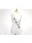 Beyaz Üzeri Gümüş Büyük Bride To Be Yazılı Simli Işıltılı Kuşak Kemer 10 cm Genişlik 1