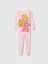 Bebek Pembe %100 Pamuk Gap × Disney Princess Grafikli Pijama Takımı 1
