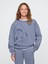 Erkek Çocuk Mavi Gap × Disney Gap Logo Vintage Soft Fleece Sweatshirt 4