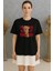 Boxy Oversize Unisex %100 Pamuk Premium Baskılı T-Shirt 2