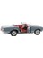 Mercedes-Benz 1:18 Ölçek 230 Sl Pagode W113 Cabrio Mavi-Gri Model Araba 4
