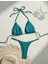 Vısıon Yeşil Tanga Kesim Özel Kumaş Luxury Desıgn Bikini Seti 4