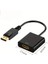 Displayport To HDMI Uyumlu Kablo Adaptörü Dp Erkek HDMI Kadın Için Dizüstü Pc Ekran Portu Için 1080P 3D Full HDD HDMI Adaptörü Dönüştürücü Kablo 5