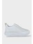 Bağcıklı Kadın Spor Sneaker Ayakkabı Beyaz 1