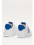 Unisex Bağcıklı GünlükSpor Sneaker Ayakkabı BEYAZ - MAVİ 4