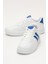 Unisex Bağcıklı GünlükSpor Sneaker Ayakkabı BEYAZ - MAVİ 5