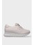 Kadın Günlük Rahat Comfort Taban Spor Sneaker Ayakkabı Bej 1