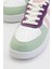 Unisex Bağcıklı GünlükSpor Sneaker Ayakkabı BEYAZ - YEŞİL 3