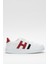 Unisex Spor Sneaker Ayakkabı Beyaz - Kırmızı 1