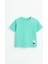 Unisex Çocuk %100 Pamuklu Basic Tişört - Mint (3-4 Yaş 8-9 Yaş) 3