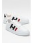 Unisex Spor Sneaker Ayakkabı Beyaz - Siyah 2