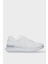 Kadın Bağcıklı Kolay Giyilebilir Mevsimlik Sneaker Spor Ayakkabı Beyaz 1