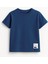 Erkek Çocuk %100 Pamuk Basic Tişört - Lacivert (3-4 Yaş 8-9 Yaş) 2