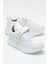 Çocuk Cırtlı Akıllı Bağcık Spor Ayakkabı Beyaz 2