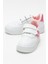 Çocuk Sneaker Spor Ayakkabı Beyaz - Fuşya 10
