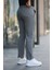 Erkek Gri Italyan Kesim Slimfit Kumaş Pantolon 8