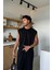 Siyah Basic Oversize Atlet 1