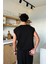 Siyah Basic Oversize Atlet 2