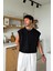 Siyah Basic Oversize Atlet 1