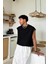 Siyah Basic Oversize Atlet 4