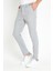 Erkek Açık Gri Italyan Kesim Slimfit Kumaş Pantolon 5