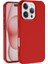 Apple iPhone 16 Pro Max Kılıf Mkst Lsr Laaakan Kapak-Pembe 4