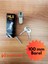Pvc Pimapen Kapı Kilit Göbeği Barel 100MM Pirinç Anahtarlı 3