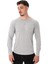Elite Reglan Uzun Kollu T-Shirt Gri Melanj 1