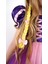 Rapunzel Prenses Kız Çocuk Parti Kostümü Doğum Günü Elbisesi 3