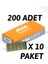 Çakmak Taşı 200 Adet (10 Paket) 1