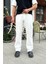 Müslin Kumaş Ekru Baggy Pantalon 1