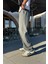 Relax Fit Basic Gri Kumaş Pantolon 3