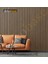 Ceviz (2 Adet) 40x270 cm Yeni Nesil Akustik Ahşap Duvar Paneli 5