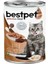 Bestpet Parça Etli ve Ciğerli Yetişkin Konserve Kedi Maması 400 gr 1