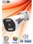 2 Li Sesli 6 Warm LED Gece Renkli Görüş Su Geçirmez Güvenlik Kamerası Seti 320GB 5