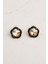 Swarovski Taşlı Mineli Çiçek Küpe 2