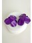 Metal Oval Kıvrımlı Hafif Abartılı Çiçek Küpe (7cm) 3